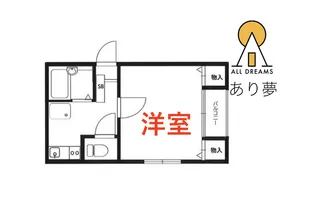 リーヴェルポート横浜【2階】の間取り