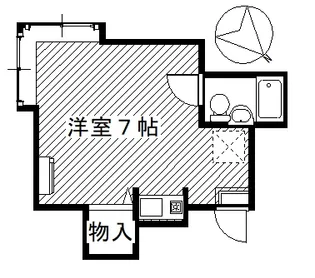 レオハイツ【2階】の間取り