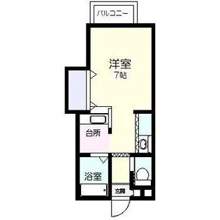 トリプルハウス【1階】の間取り