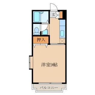 グローリアスガーデン【1階】の間取り