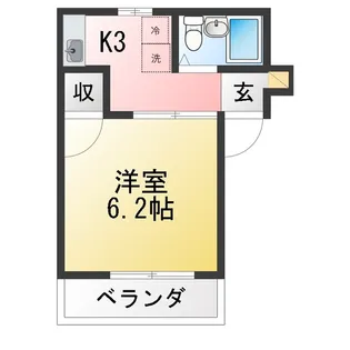 ボ・セジュール草薙【2階】の間取り