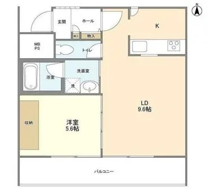 渓山館【3階】の間取り