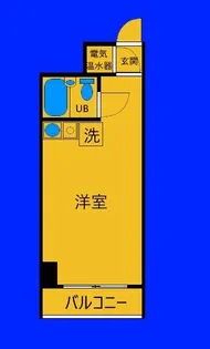 ライオンズマンション平沼第3【4階】の間取り