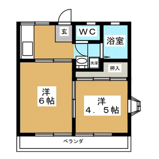 エルデ【2階】の間取り