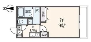 コーポイチエ【1階】の間取り