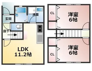 KアヴニールIIの間取り