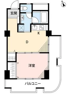 東武ときわ台駅南口サンライトマンション【4階】の間取り