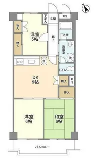 サン・シャトーレマンション【3階】の間取り