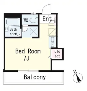 グリーンリーフ東戸塚【3階】の間取り