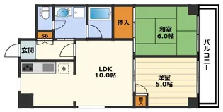 アルテハイム天六I【4階】の間取り