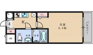 LUMINOUS桜川【11階】の間取り