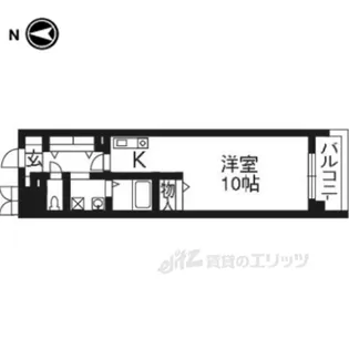 レジーナ錦小路【2階】の間取り