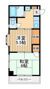 サンビーム【2階】の間取り