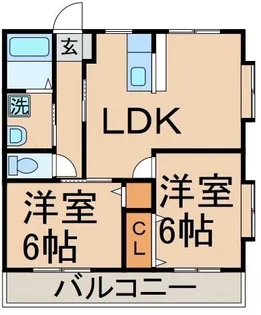 ガーデンハウスセキネ【1階】の間取り