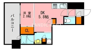 LANDIC N313【11階】の間取り