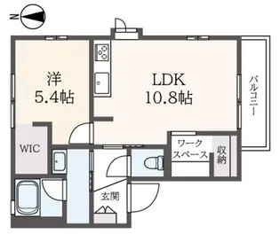 シャーメゾン永山【2階】の間取り