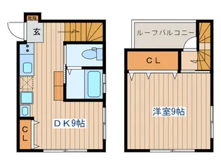 アクティ阿佐が谷の間取り