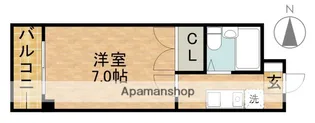 パラシオ萩丘【3階】の間取り