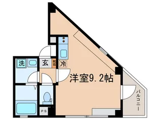 ハラシオン東池袋【1階】の間取り