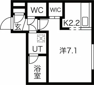ACTIVAT南郷13丁目スクエア(アクティベイト)【3階】の間取り