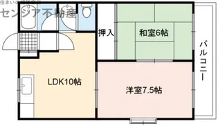 すみれハイツ【1階】の間取り