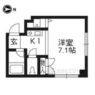 ARK・BW【1階】の間取り