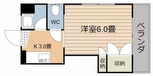 サニーペットビル【3階】の間取り
