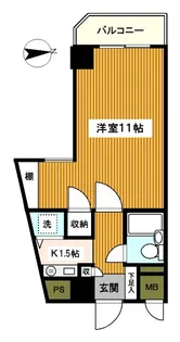 藤和シティコープ浅間町【8階】の間取り