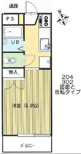 ウスイビル【3階】の間取り