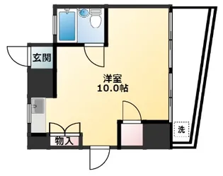 コンパル31【2階】の間取り