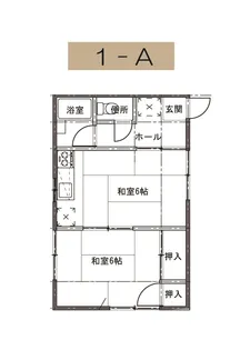 ハイツ・エクスェード【1階】の間取り