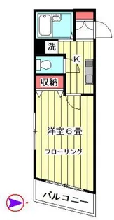 ヴィスタ目白【2階】の間取り