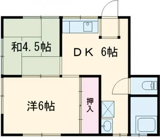 サクラハイツ【1階】の間取り