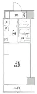 シャルム・ペンシオン西蒲田【3階】の間取り