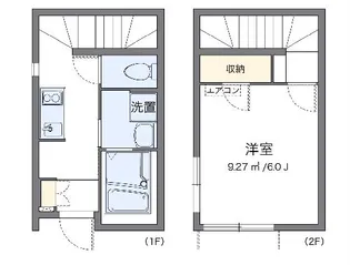 クレイノNHIII【1階】の間取り