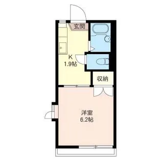 パティオM【2階】の間取り