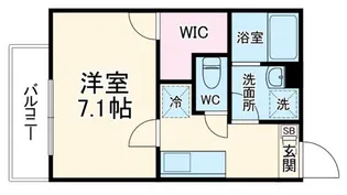 カレント大和田【3階】の間取り