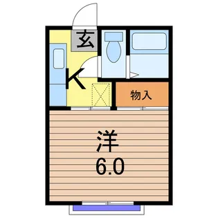 サニーコーポ【1階】の間取り