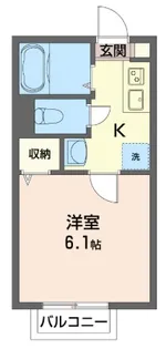 プラシデス【2階】の間取り