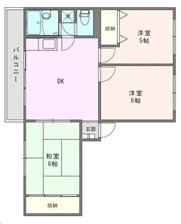 スカイラークタウン弐号館【2階】の間取り