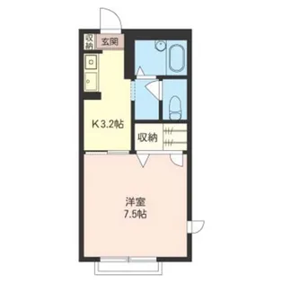 ビラCS【2階】の間取り