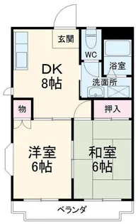 アーバニア武路【2階】の間取り