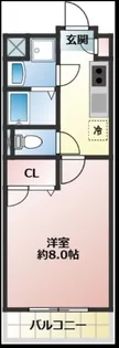 ニコール【4階】の間取り