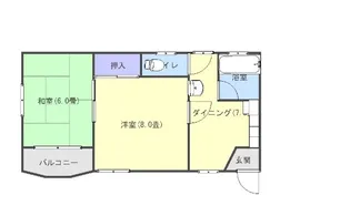 ポートヒルズ【2階】の間取り
