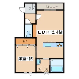 East Garden IV【3階】の間取り