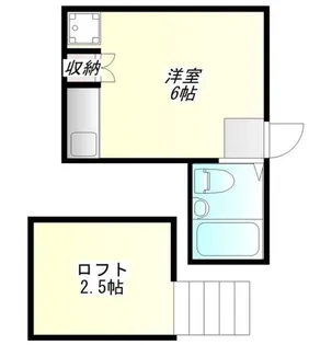 プラムハイツ【1階】の間取り