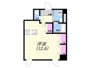 NLC芦屋【3階】の間取り