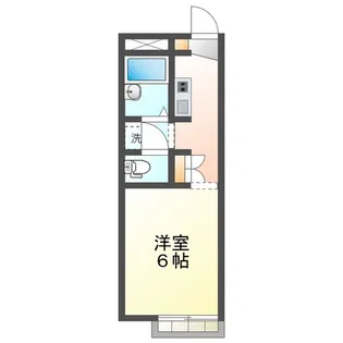 アラン【2階】の間取り