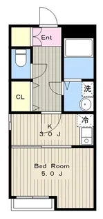 エクセル新百合丘【1階】の間取り
