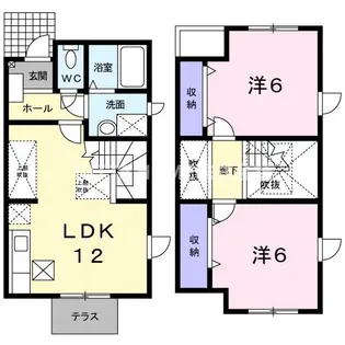 ミニョン ヴィラ【2階】の間取り